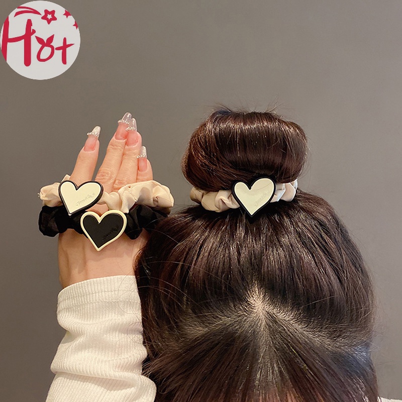 Jr Dây Buộc Tóc Đuôi Ngựa Bằng Vải Co Giãn Thời Trang Cho Nữ vn