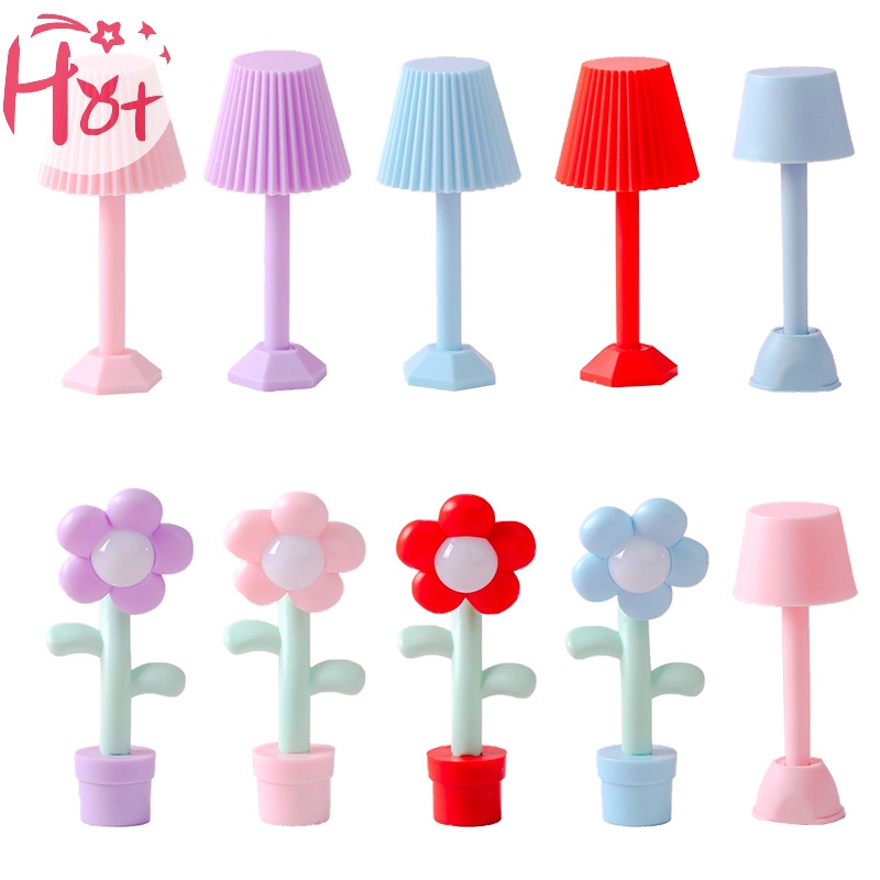 Jr Đèn led Ngủ mini Để Bàn Tỉ Lệ 1: 12 Trang Trí Nhà Búp Bê vn