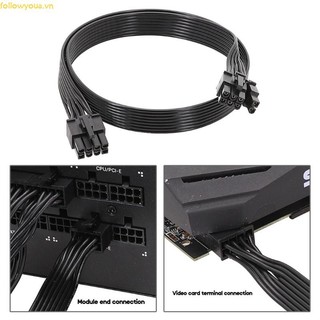 Dây cáp nguồn gpu 8pin sang 8pin 6 + 2 cho corsair hx1200 hx1000 hx850 hx750 gpu pcie 8pin 6 + 2pin sang pci-e 8pin