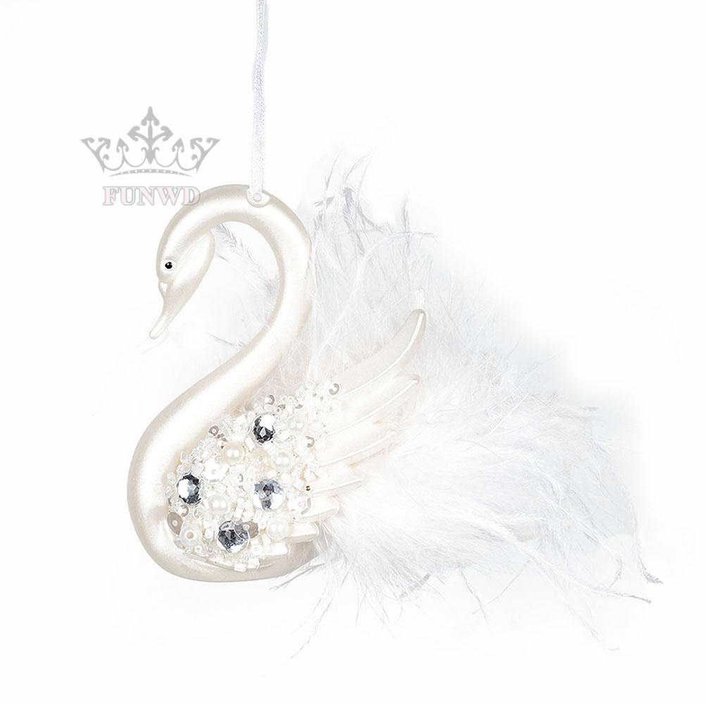 Christmas Decoration Christmas Tree Pendant Cm Exquisite Handmade Feathers