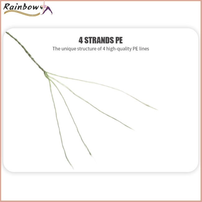 Cuộn Dây Câu Cá 4 Màu 300m / 328yds