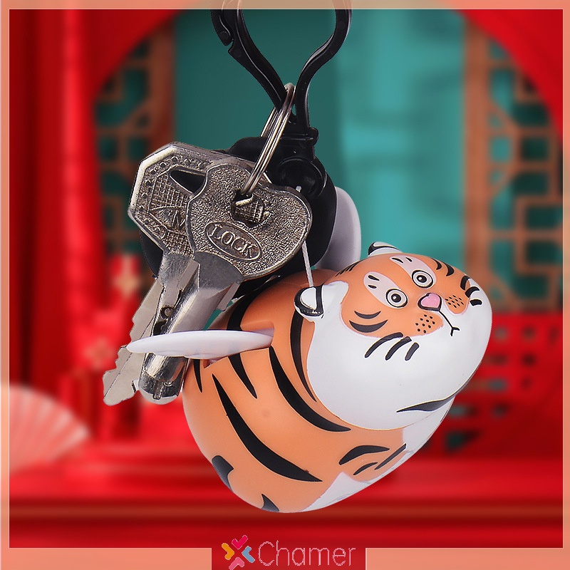 Móc Khóa Hình Gấu Trúc / Hổ Béo panghu more Wing Làm Quà Tặng Năm Mới