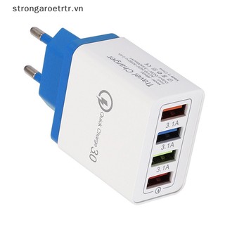 Củ Sạc Nhanh qc 3.0 4 Cổng usb