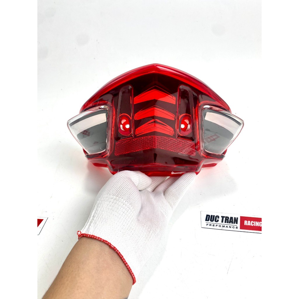 Phôi mica hậu WAVE 110 và 100 đã lên hình dùng để đi led audi không lộ nhân led