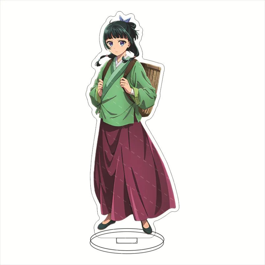 Mô hình Standee Kusuriya No Hitorigoto Maomao Gao Shun Li Bai Cosplay!!! Phụ kiện trang trí để bàn góc học tập