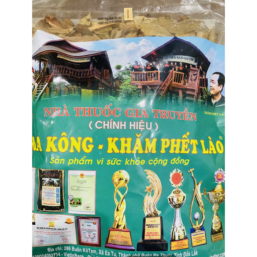 amakông khăm phết lào loại chính hãng có mã vạch có tem loại 970gr (giao nhanh được kiểm tra hàng)