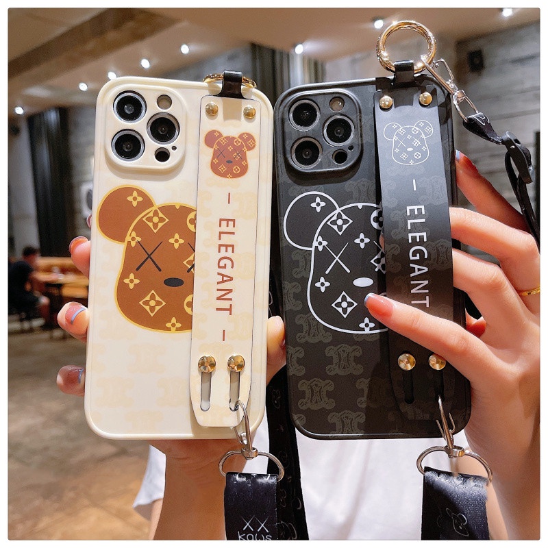 Hoạt Hình Ốp Điện Thoại tpu Mềm Có Dây Đeo Cho iphone 15 14 13 11 12 pro max 12pro 13pro 14pro 14plus 15pro 13promax 14promax 15promax