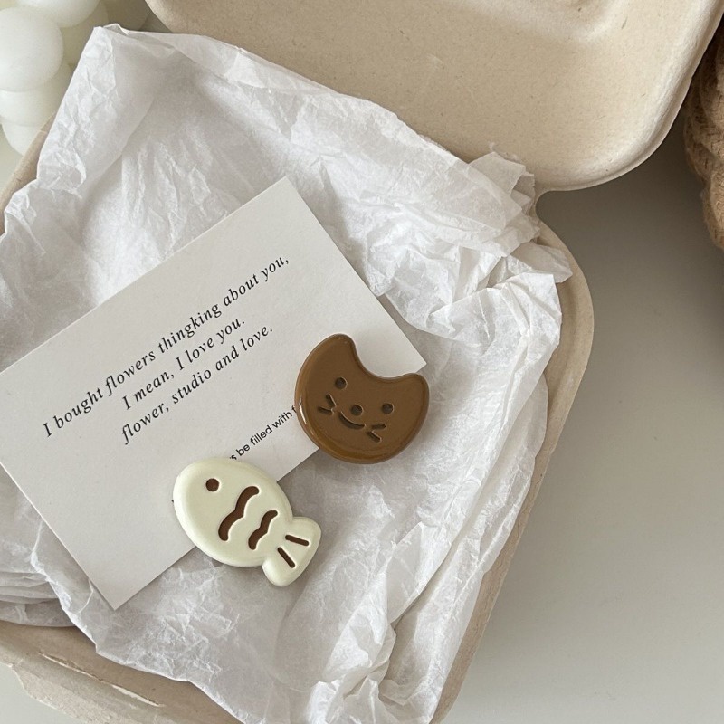 1 Kẹp Tóc Màu khaki Ngọt Ngào Cho Bé Gái