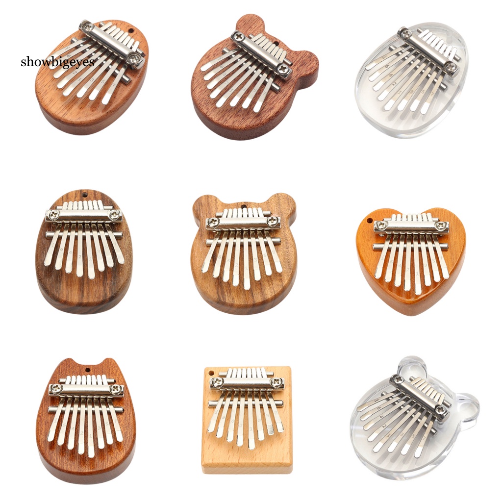 Đàn piano 8 Phím Bằng acrylic Hình Hoạt Hình Dễ Mang Theo Cho Người Mới Bắt Đầu