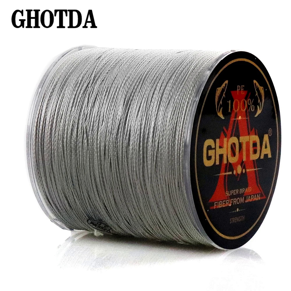 Gohotda Cuộn Dây Câu Cá pe Bện 4 Sợi 10-120lb Dài 300m