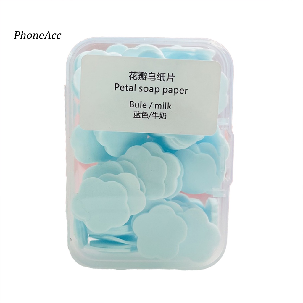 Hộp 100 Xà Phòng Giấy Hình Hạt Bắp Thân Thiện Với Môi Trường