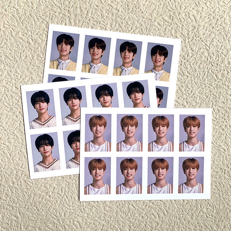 Bộ Sưu Tập Ảnh Thẻ id Hình Nhóm Nhạc kpop stray kids nacific Cho Học Sinh