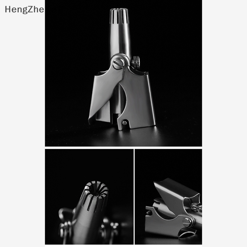 Dụng Cụ Tỉa Lông Mũi Bằng Thép Không Gỉ Có Thể Giặt Lại hengzhekeji Dành Cho Nam