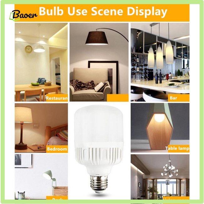 Bóng Đèn led e27 5-40w Góc Rộng 270 Độ 5w 10w 15w 40w 100W