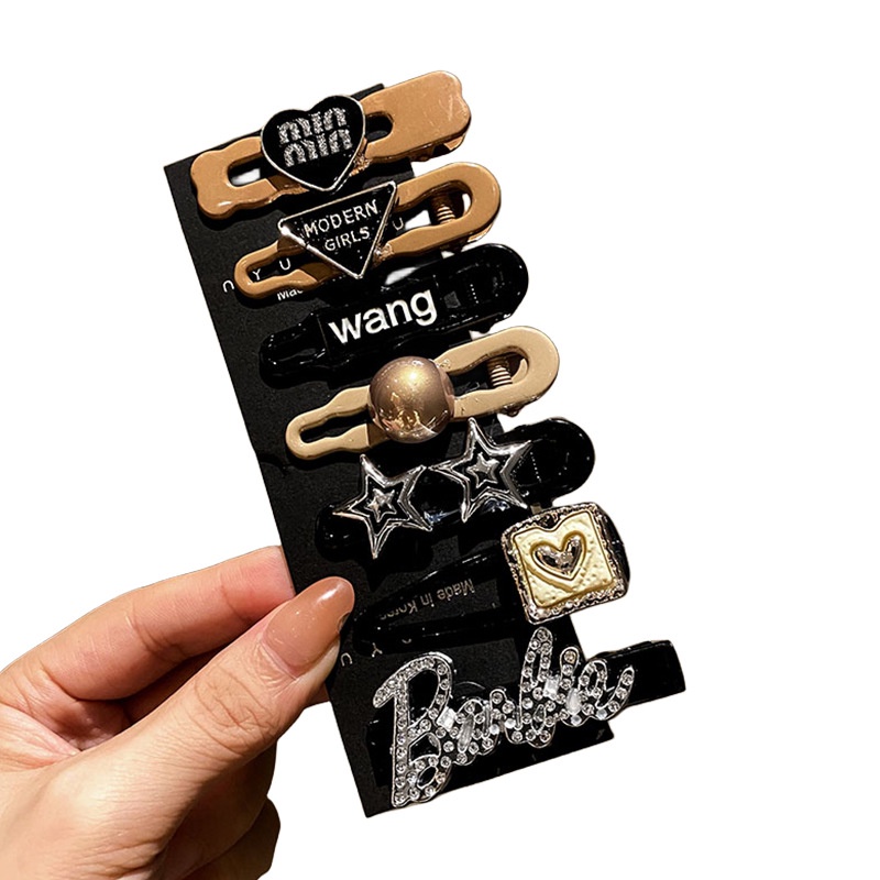 Kẹp Tóc Một Bên Hình Ngôi Sao Nhỏ Xinh Ngọt Ngào Thời Trang 2023y2k