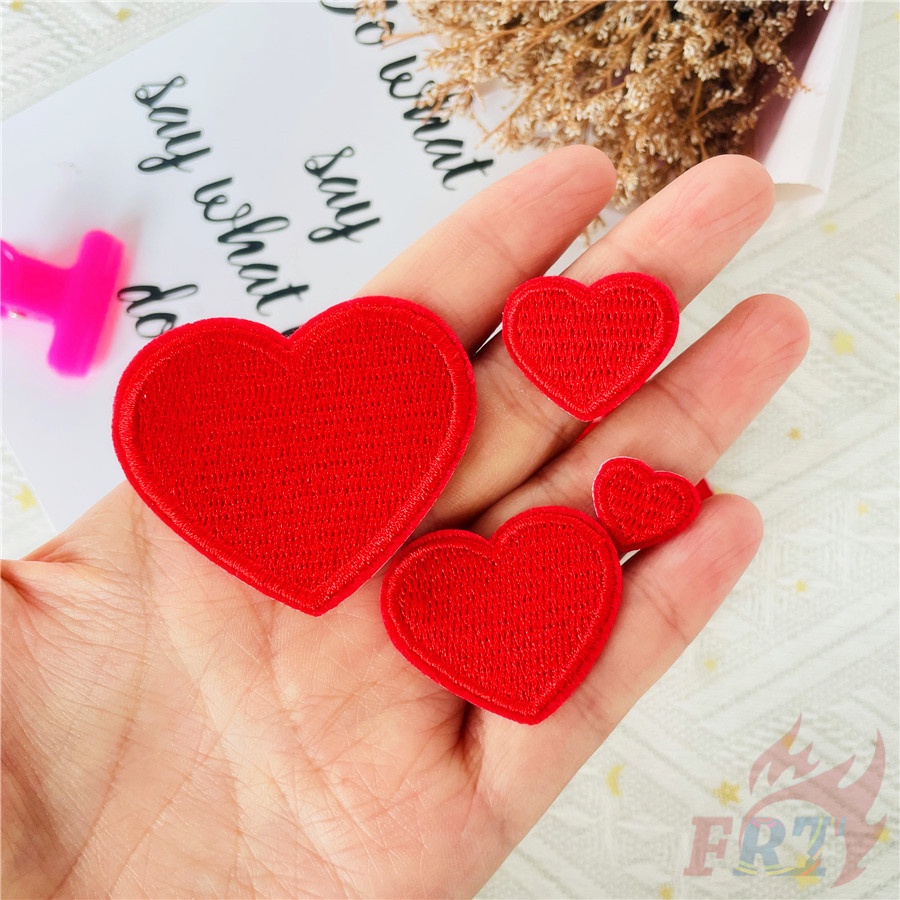 ❣️1pc Tình Yêu / Ngôi Sao: ins Sắt Trên Các Bản Vá Lỗi❣️Miếng Dán Ủi Lên Quần Áo Hình Huy Hiệu