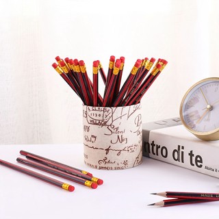 Vỉ 10 Bút Chì Gỗ HB Học Sinh - Chì Đậm An Toàn Nhạy Với Máy Chấm Thi Dễ Tẩy Xóa Vẽ Tranh Tập Viết
-GIOVA