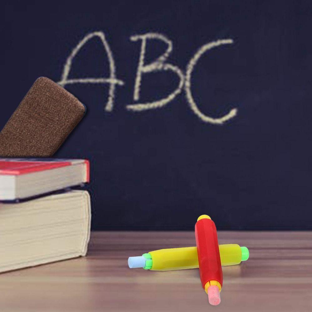 UUMIR Set 10 Kẹp Phấn Viết Bảng Bằng Nhựa Dễ Sử Dụng Có Thể Điều Chỉnh