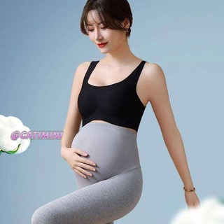 Catimini Quần Legging cotton Mỏng Cỡ Lớn Thời Trang Xuân Thu Cho Phụ Nữ Mang Thai