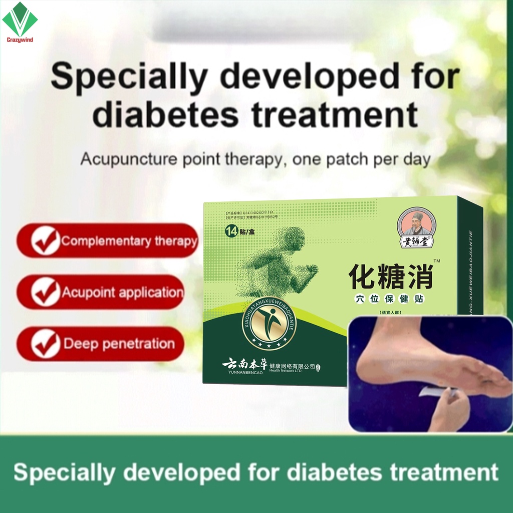 Bộ 14 Miếng Dán Hỗ Trợ Giảm Cân Đường Huyết Hiệu Quả