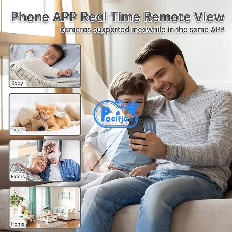 Camera mini Kết Nối wifi 1080p Với Tầm Nhìn Ban Đêm Tiện Dụng Cho Gia Đình / Văn Phòng