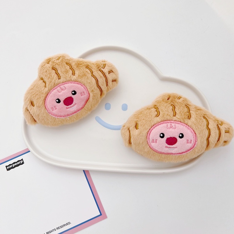 Trâm Cài Áo Hình Tai Thỏ Hoạt Hình Xinh Xắn