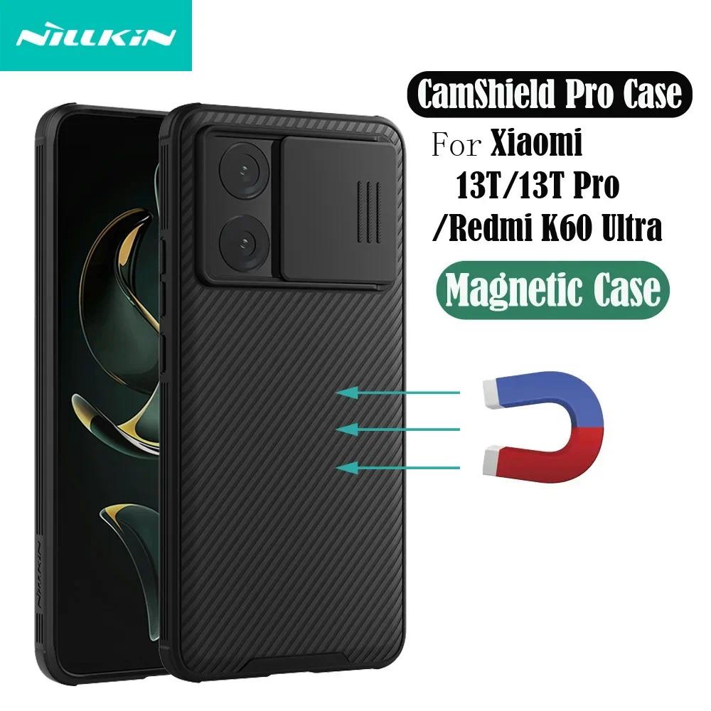 Ốp lưng Xiaomi 13T Pro NILLKIN CamShield Pro Lens bảo vệ nắp từ tính cho Redmi K60 Ultra