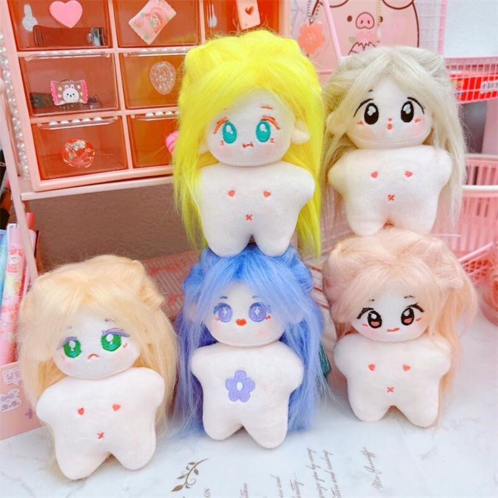 Búp Bê Nhồi Bông cotton Mềm 10cm Dễ Thương Cho Bé
