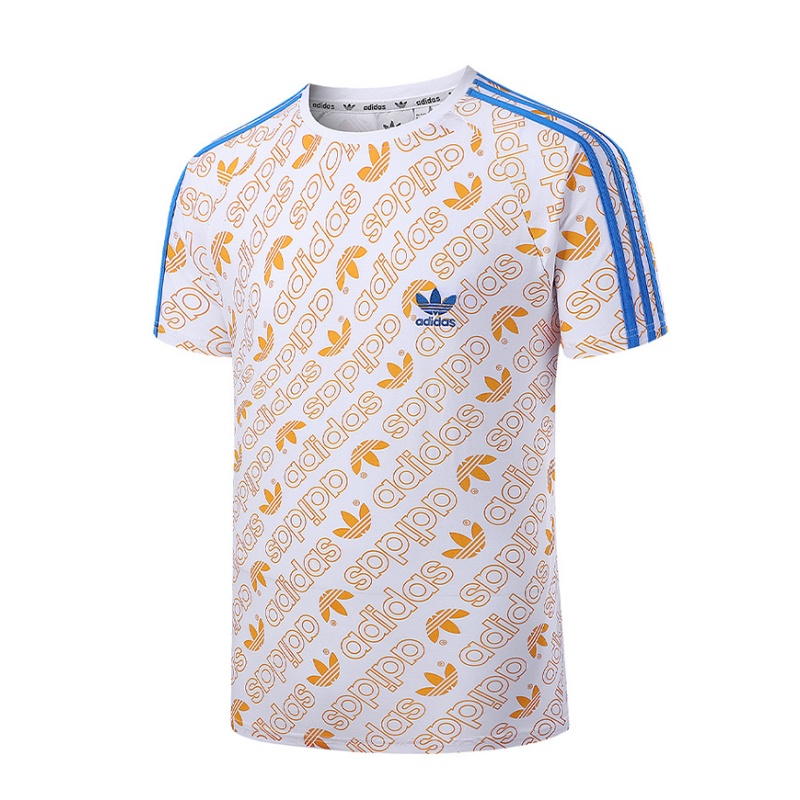 Áo Thun Thể Thao adidas Dáng Tròn Chất Liệu Co Giãn Nhanh Khô Thời Trang Cho Nam
