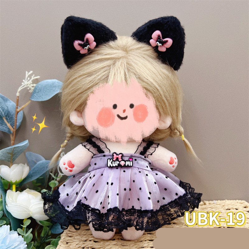 Đầm cotton 20cm Thời Trang Cho Búp Bê Barbie