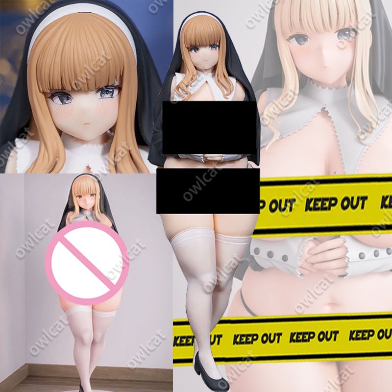 Mô Hình Chị Em Gái Mập Mạp  27cm Kích Thước 1 / 6 Bằng pvc Bao Bì Đầy Đủ Và Tròn Mẫu Nhà Thờ Nenenegg