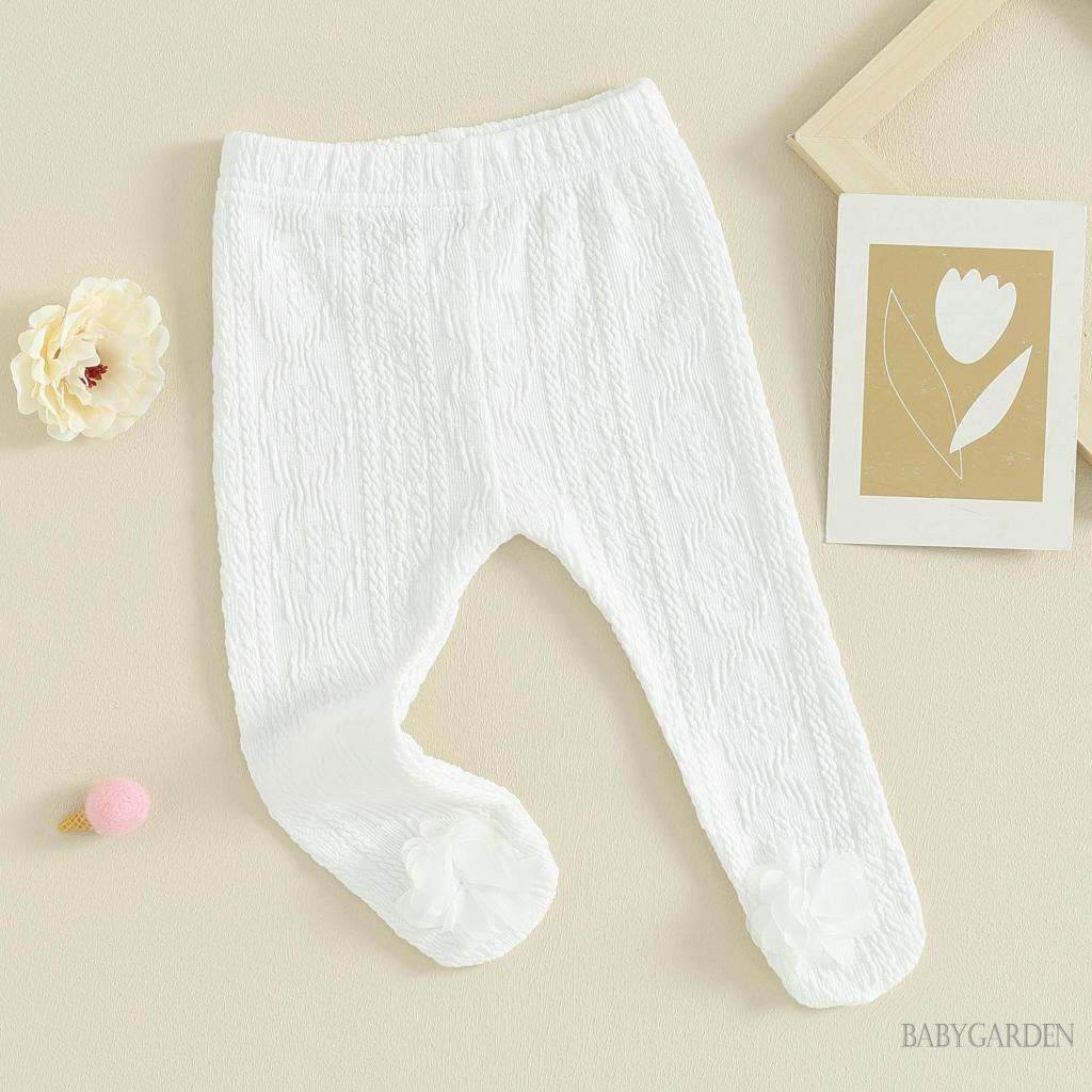 Quần legging Màu Trơn Dễ Thương Cho Bé Gái 0-18 Tháng Tuổi