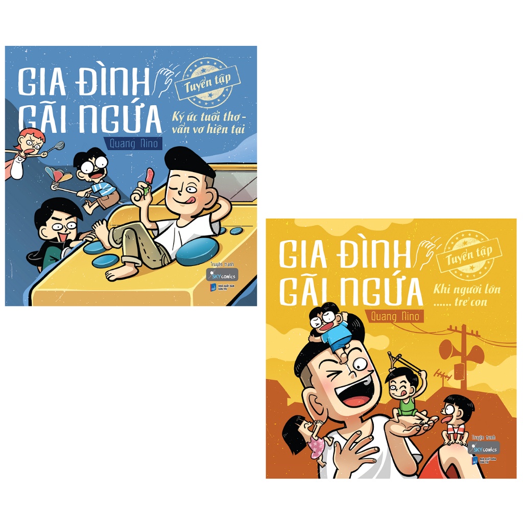 Sách - Combo 2 Cuốn: Gia Đình Gãi Ngứa- AZ