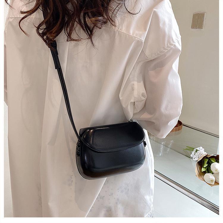 Túi Đeo Chéo Da pu Màu Trơn Cỡ Lớn Thời Trang Cho Nữ