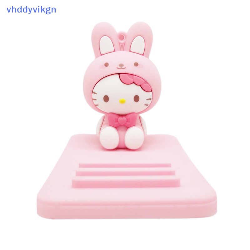 Vhdd sanrio anime hello kitty Giá Đỡ Điện Thoại Để Bàn Trang Trí Nội Thất Mô Hình kawaii kuromi cinnamoroll melody purin Màu Xanh Dương vn