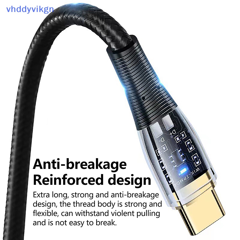 Dây Cáp Sạc Nhanh vhdd 100w usb Sang type c Cho iphone 15 huawei xiaomi samsung