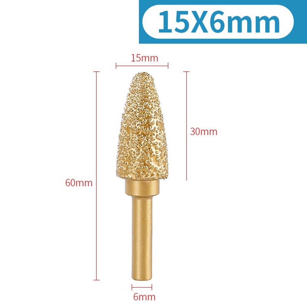 1 Đầu Mũi Khoan Tròn Bằng Thép Không Gỉ 6mm Phù Hợp Cho Đúc Sắt
