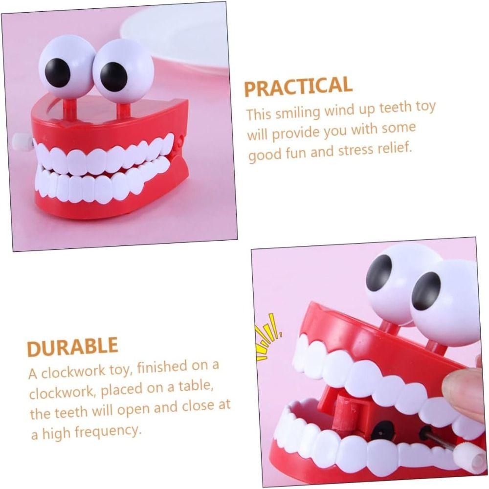 Đồ Chơi Lên Dây Cót Hình Hàm Răng mini Vui Nhộn Cho Bé