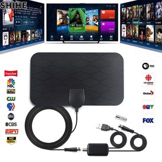 Shihe ăng ten tv dvb-t2 hdtv kỹ thuật số trong nhà độ nét cao