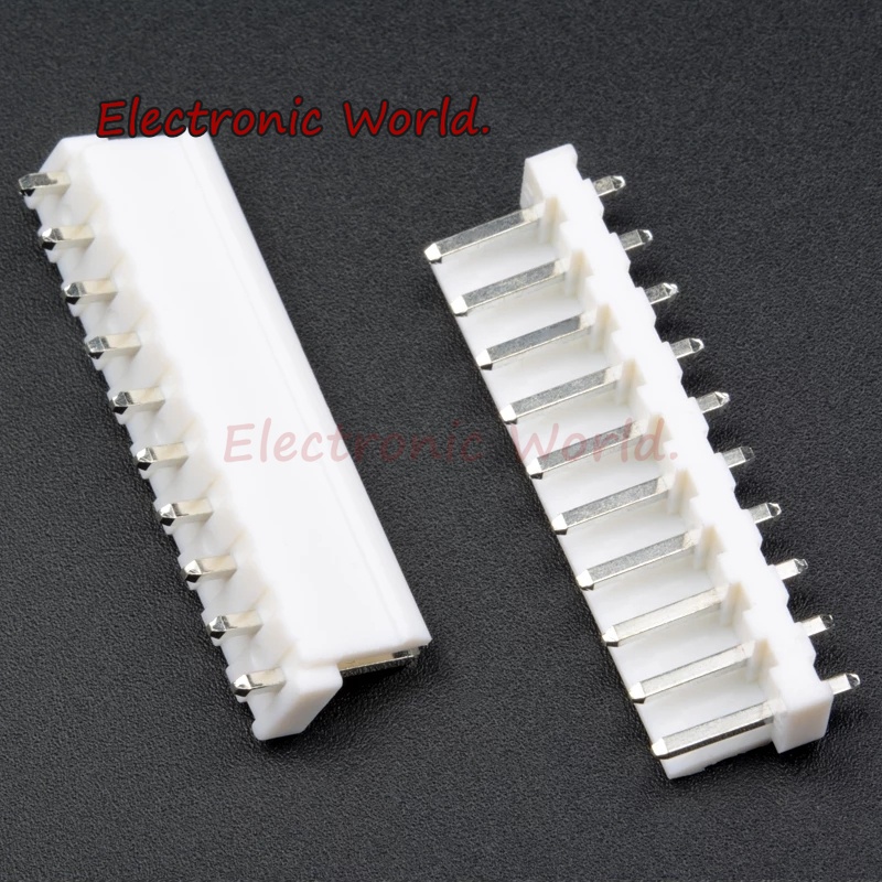 Bộ 20 Đầu Nối pin Đực vh3.96 vh 3.96mm 2p / 3p / 4p / 5p / 6p / 7p / 8p / 9p / 10p / 11p / 12p pcb 3.96