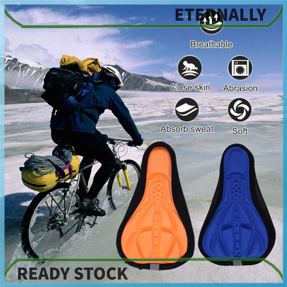 Vỏ Bọc Yên Xe Đạp Mềm Mại Thoáng Khí Họa Tiết 3d