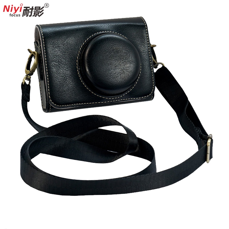 Bao Da pu Kiểu Dáng Máy Ảnh Độc Đáo Dành Cho sony zv1 zv-1 G7Xii sx740 canon g7x ii g7x iii g7x 2 3