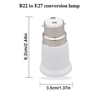 Đuôi Đèn Chuyển Đổi B22 Sang E27 B22 Sang E27 Bayonet P3D6 Chuyên Dụng