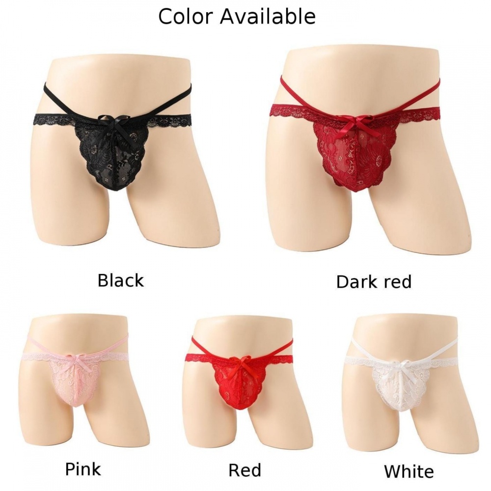 Sissy Quần Lót Ren Lọt Khe Gợi Cảm Cho Nam