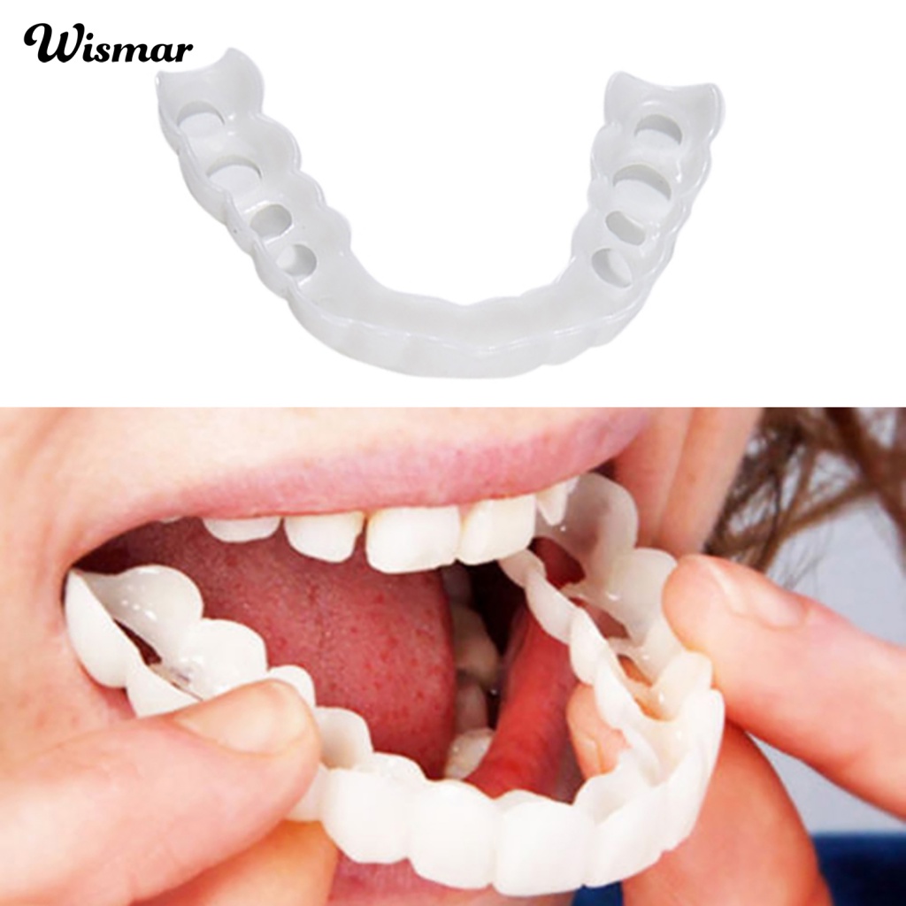 Nắp Đậy Răng Giả Bằng silicone Kèm Ngăn Đựng Mỹ Phẩm wismar