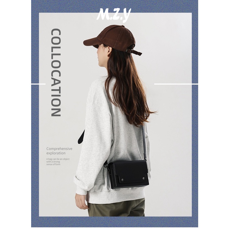 JINRU túi nam đeo chéo to túi nam thời trang 2023 NEW túi nam đeo chéo Popular  thích hợp sử dụng hàng ngày Đơn Giản Korean NDJ23B08QS 45Z231106