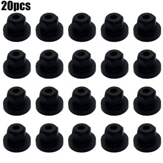 Set 20 Đai Ốc Nhựa 4.5mm Chuyên Dụng Cho bmw blacknylon e36 e39 e61 e65 e90 e91 x3