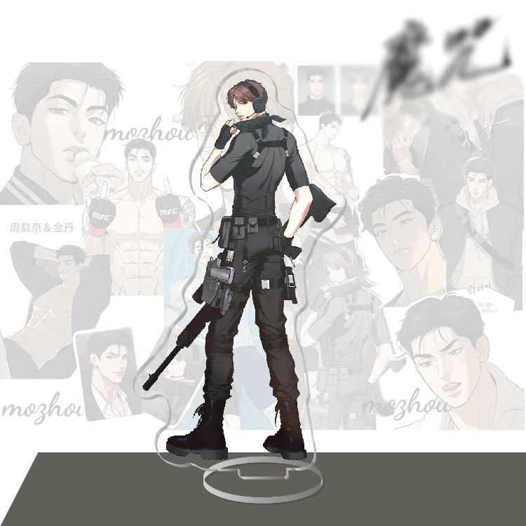 Mô hình Standee NGƯỜI TÌNH CỦA JINX ver ÔM BL anime chibi tượng acrylic mica trong tượng trang trí độc đáo