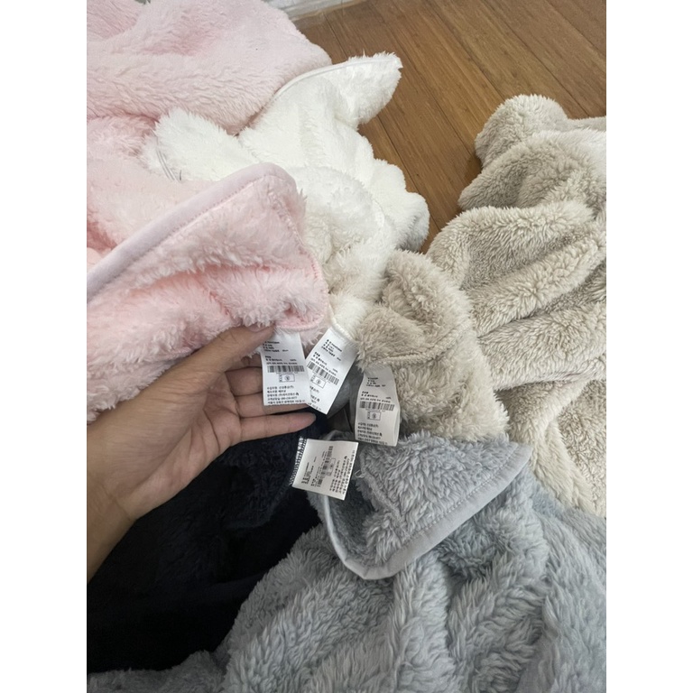 Áo khoác lông cừu P0lham xuất Hàn unisex