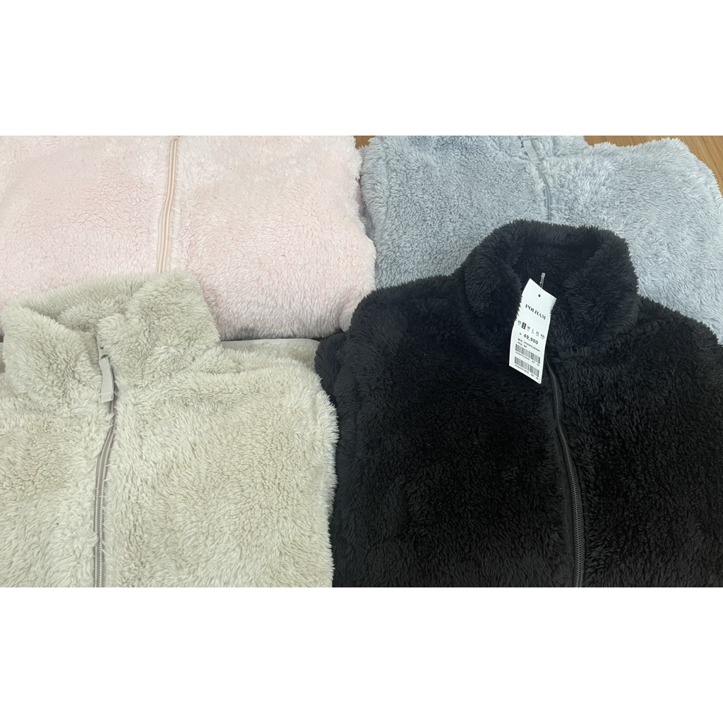 Áo khoác lông cừu P0lham xuất Hàn unisex